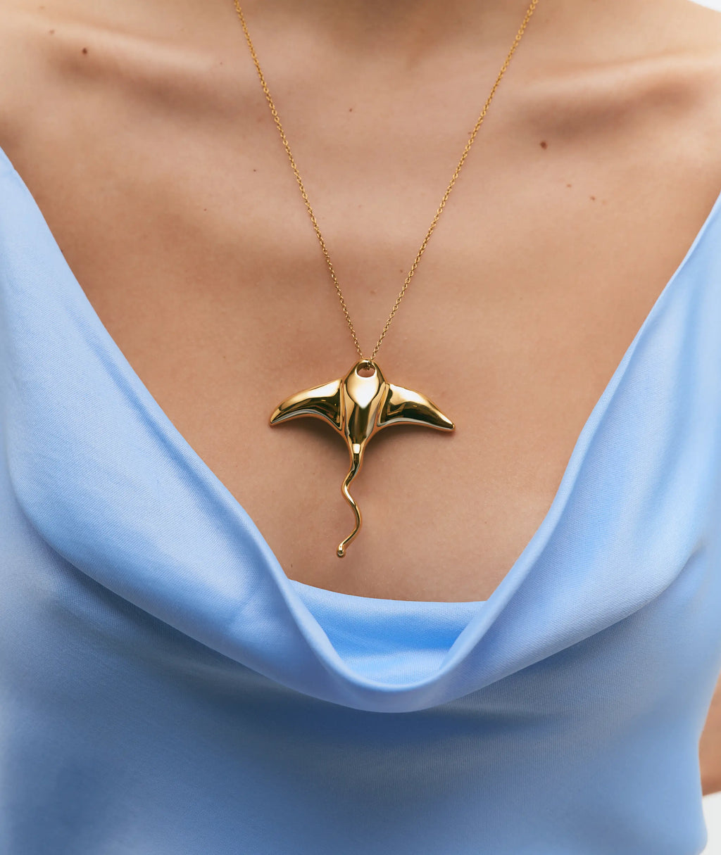 Miss Manta Ray Necklace