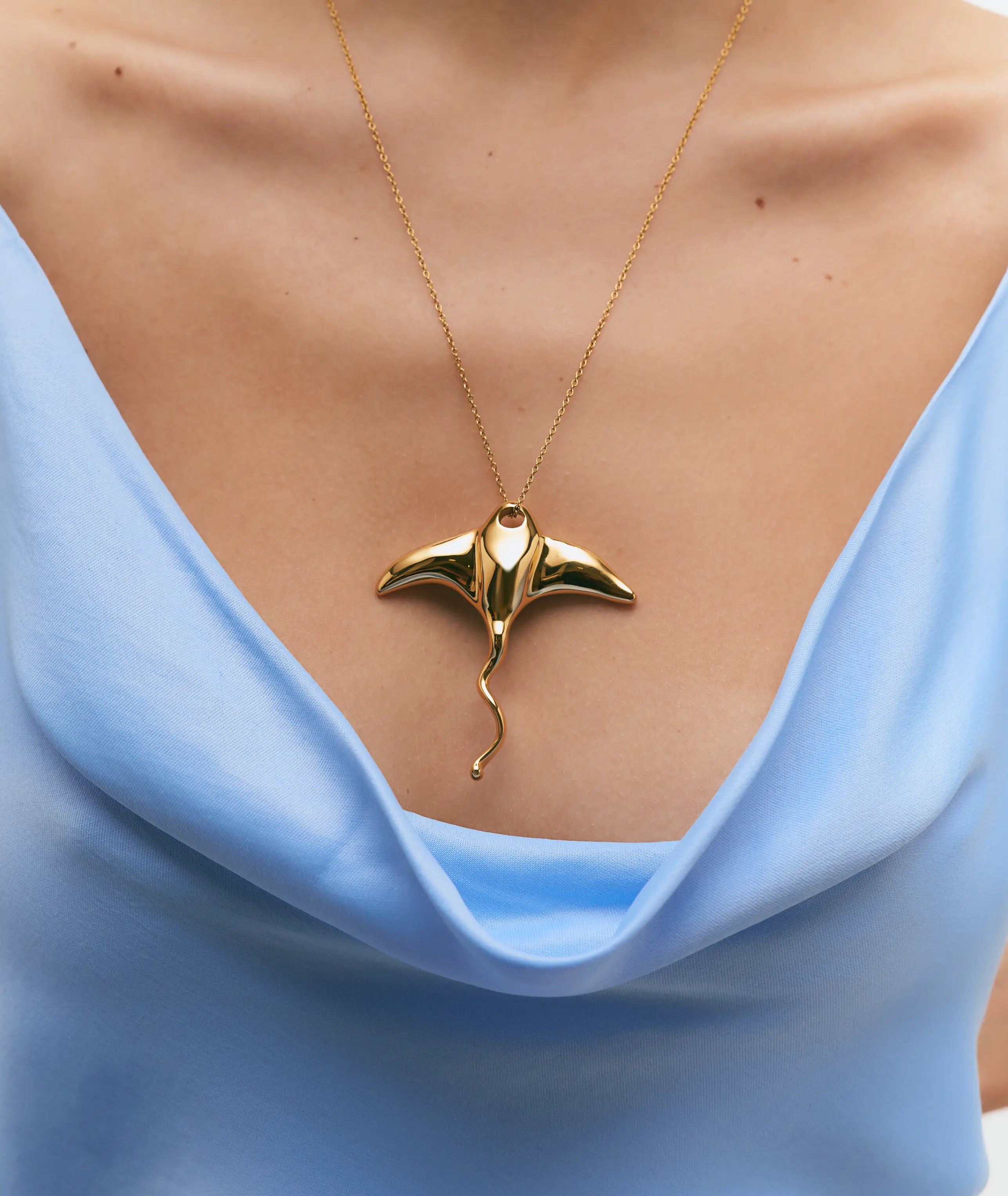 Miss Manta Ray Necklace