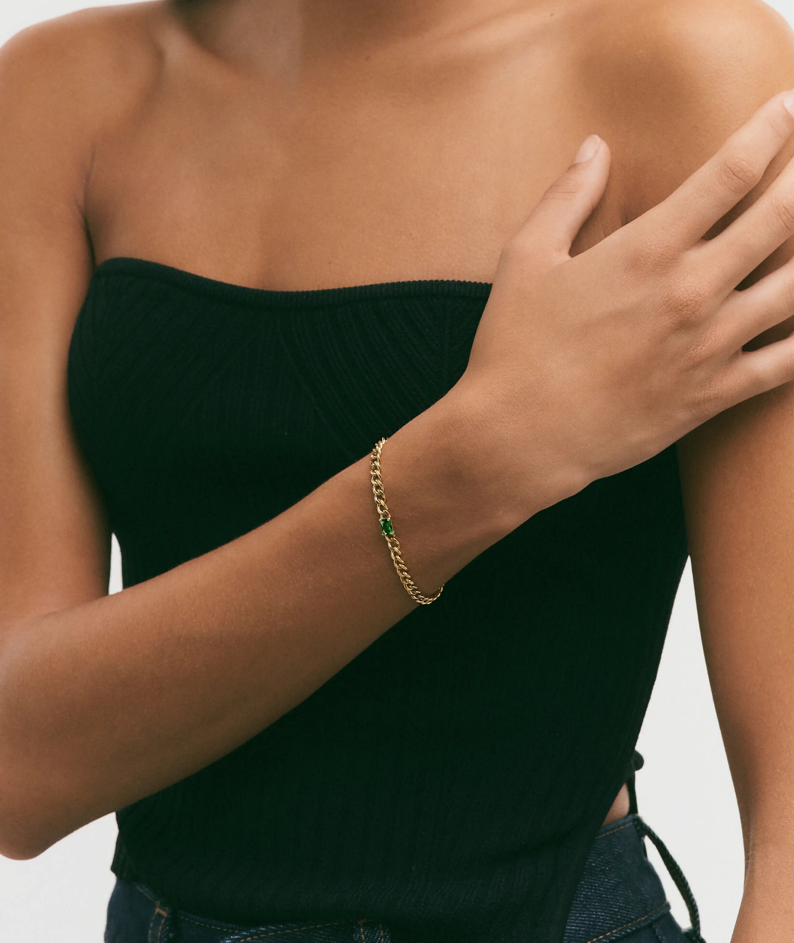 Allegra Green Bracelet