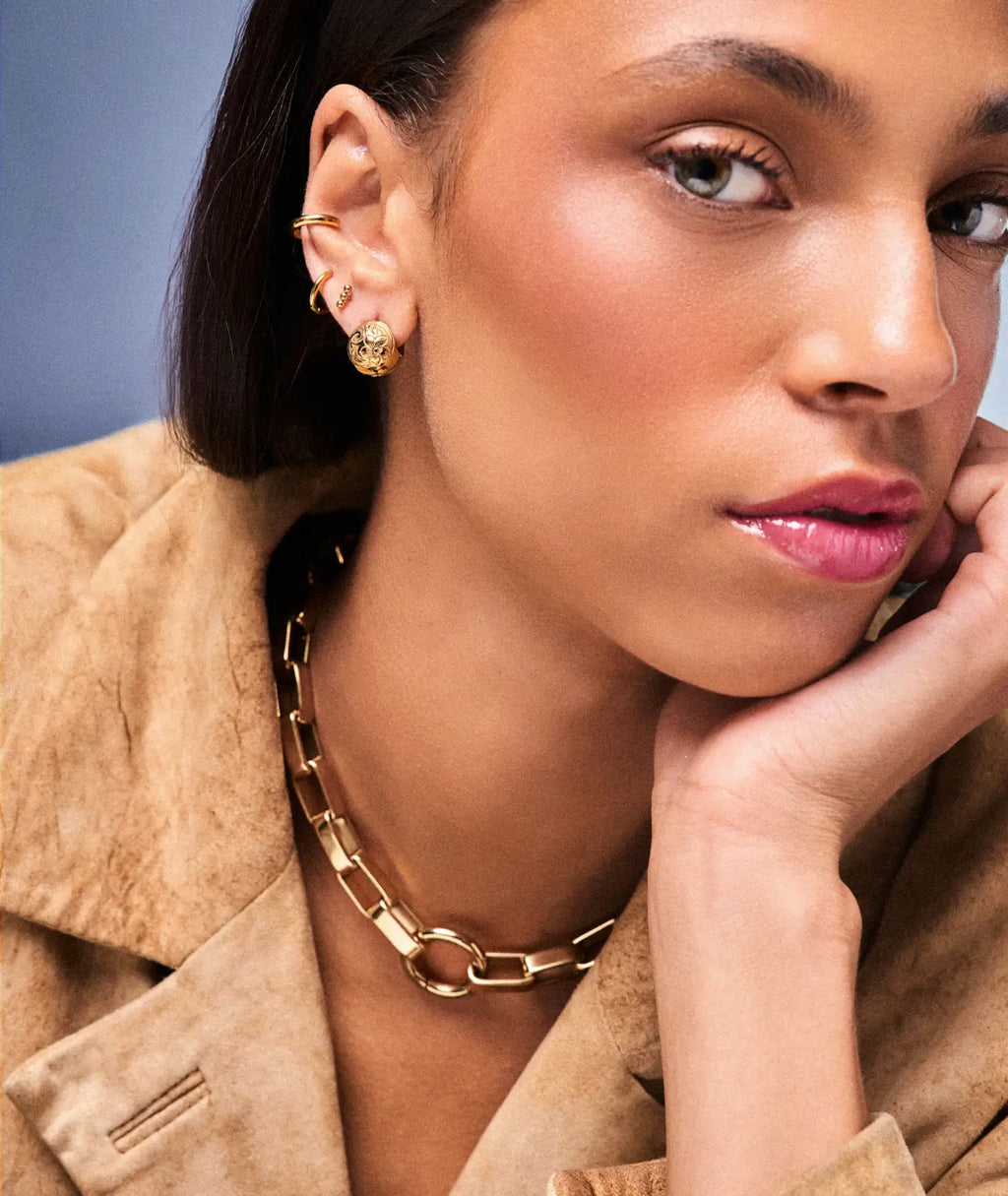 Daphne  Huggies Earrings