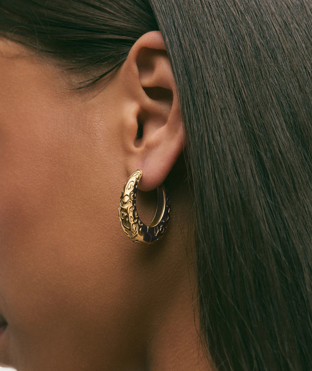 Leopard Print Bella Earrings