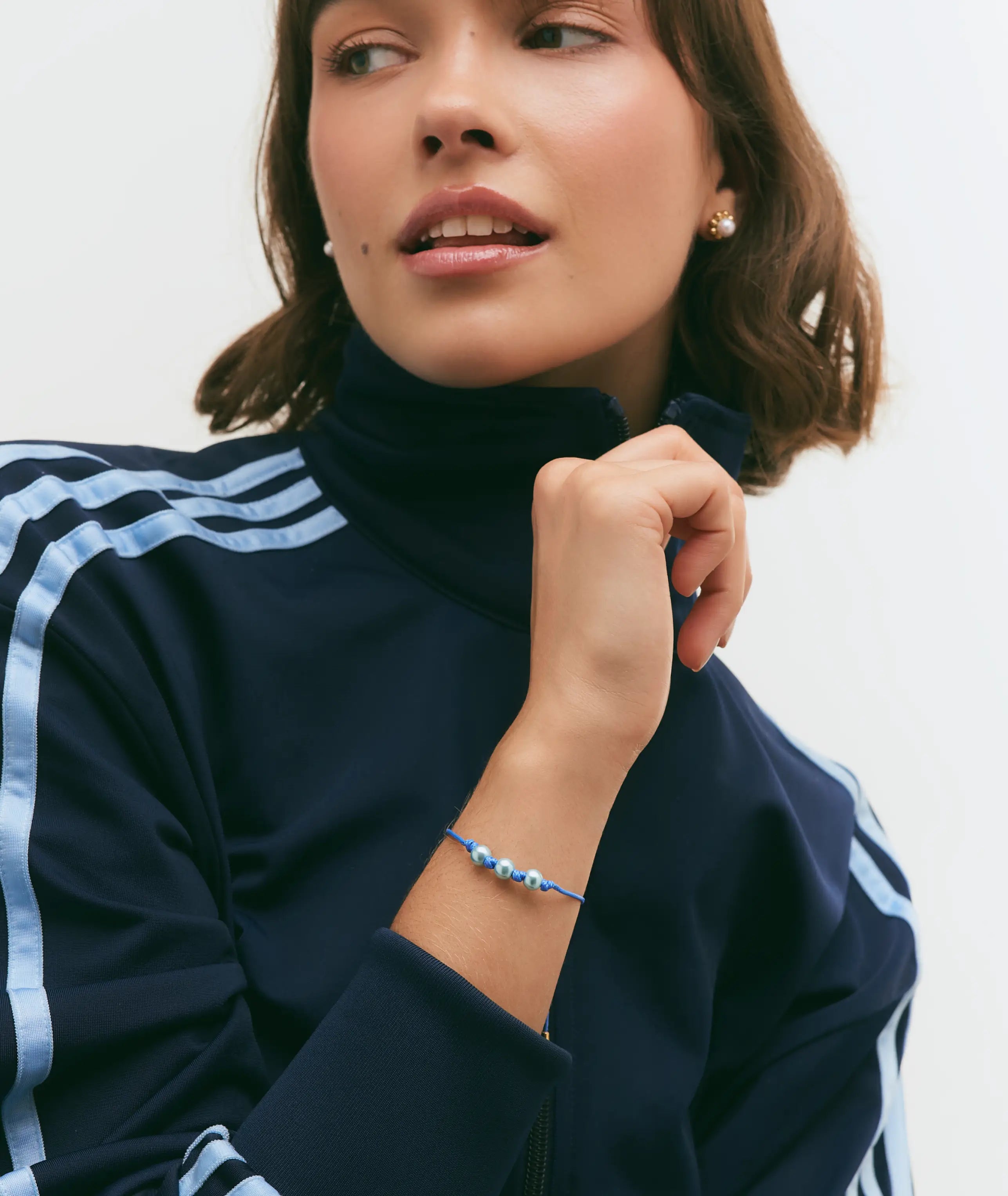 Blue Pearl Bracelet