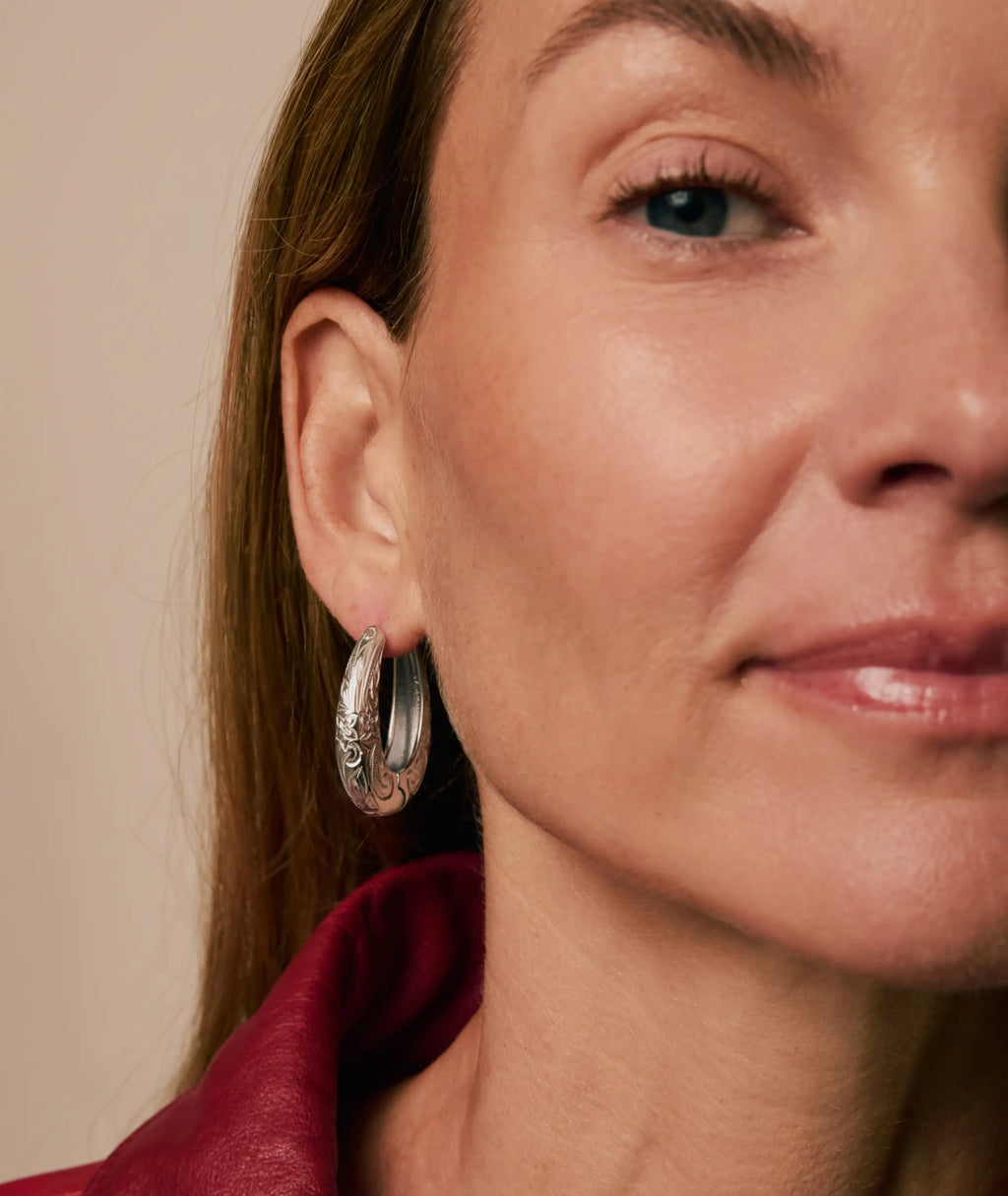 Daphne Bella Silver Earrings