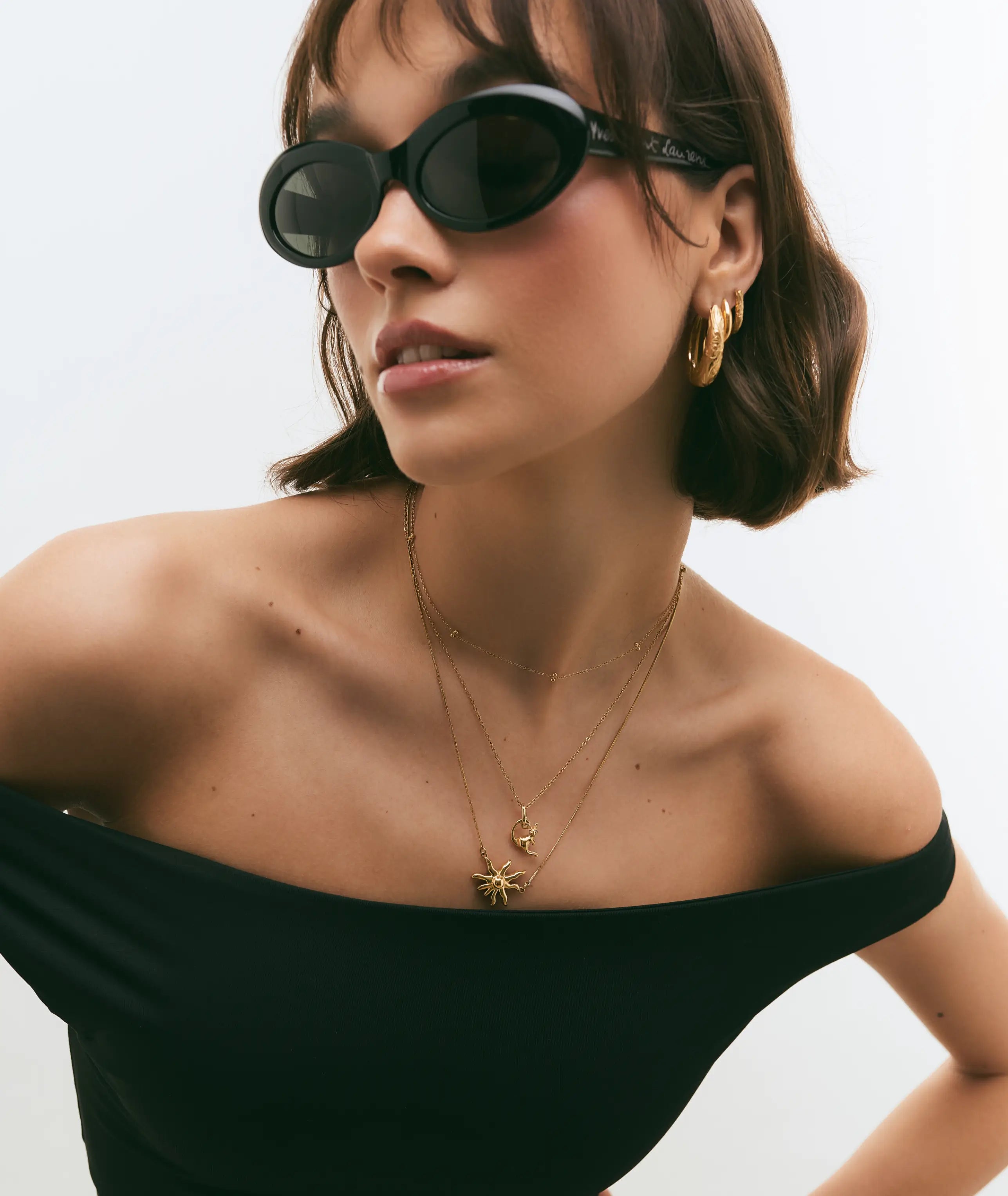 Kangaroo Charm + Miss Long Necklace