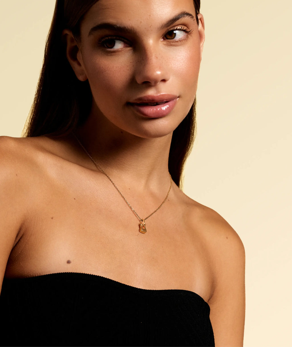 Galo Chicken Charm + Miss Long Necklace