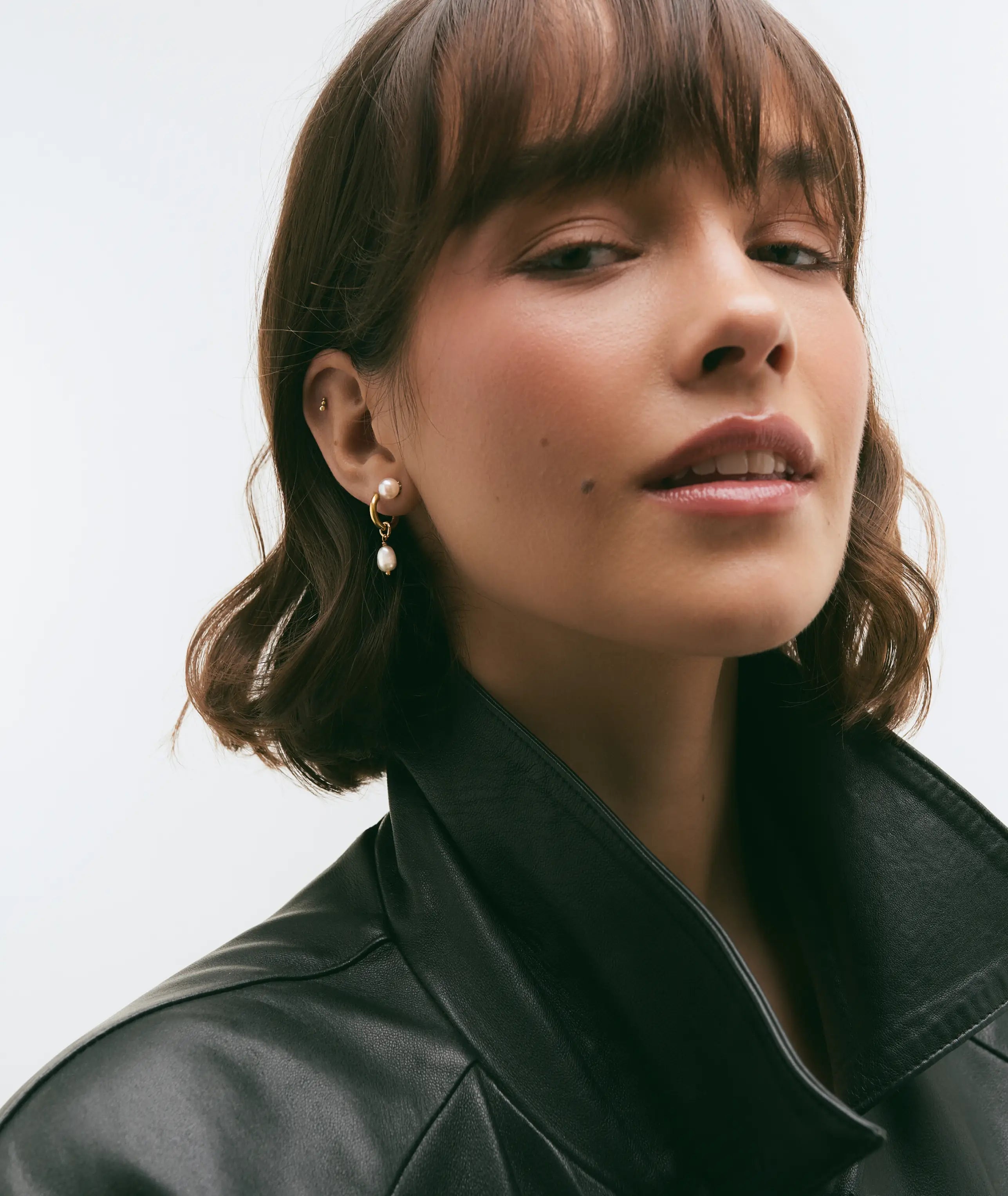 Daily Pearl Stud Earrings
