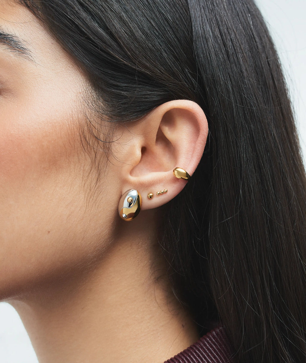 Yin-Yang Stud Earrings