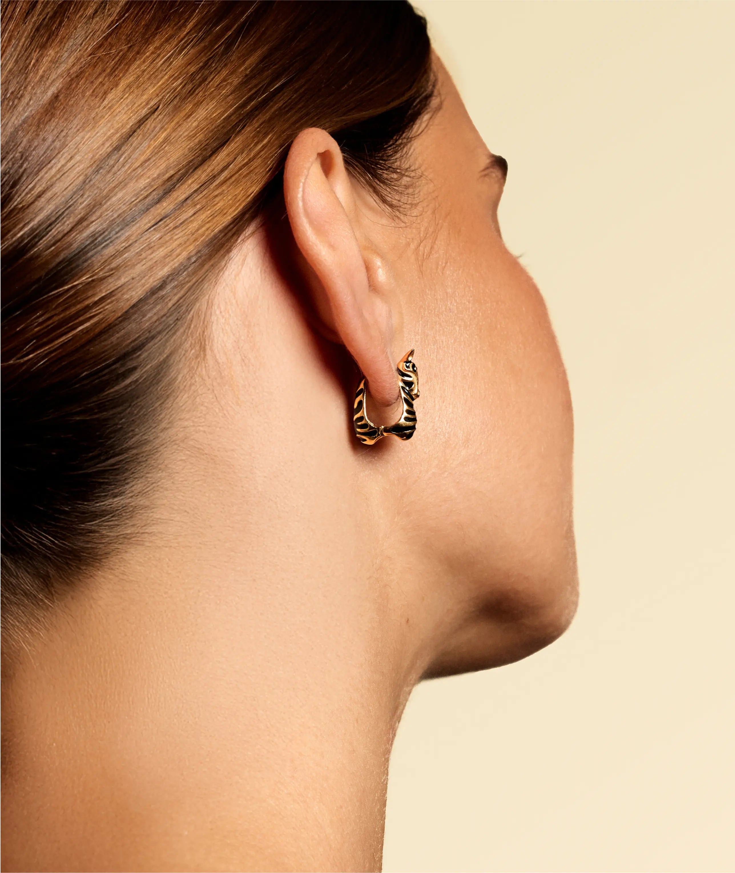 Zebra Earrings