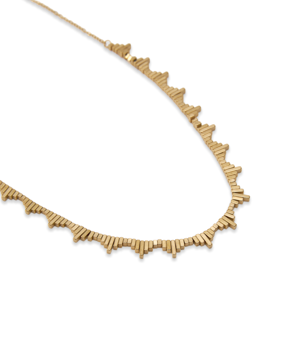 Yellow Brick Necklace