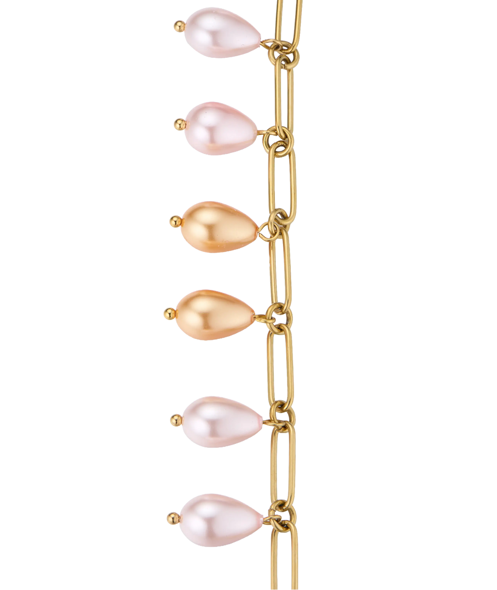 Pearl Dangle Anklet