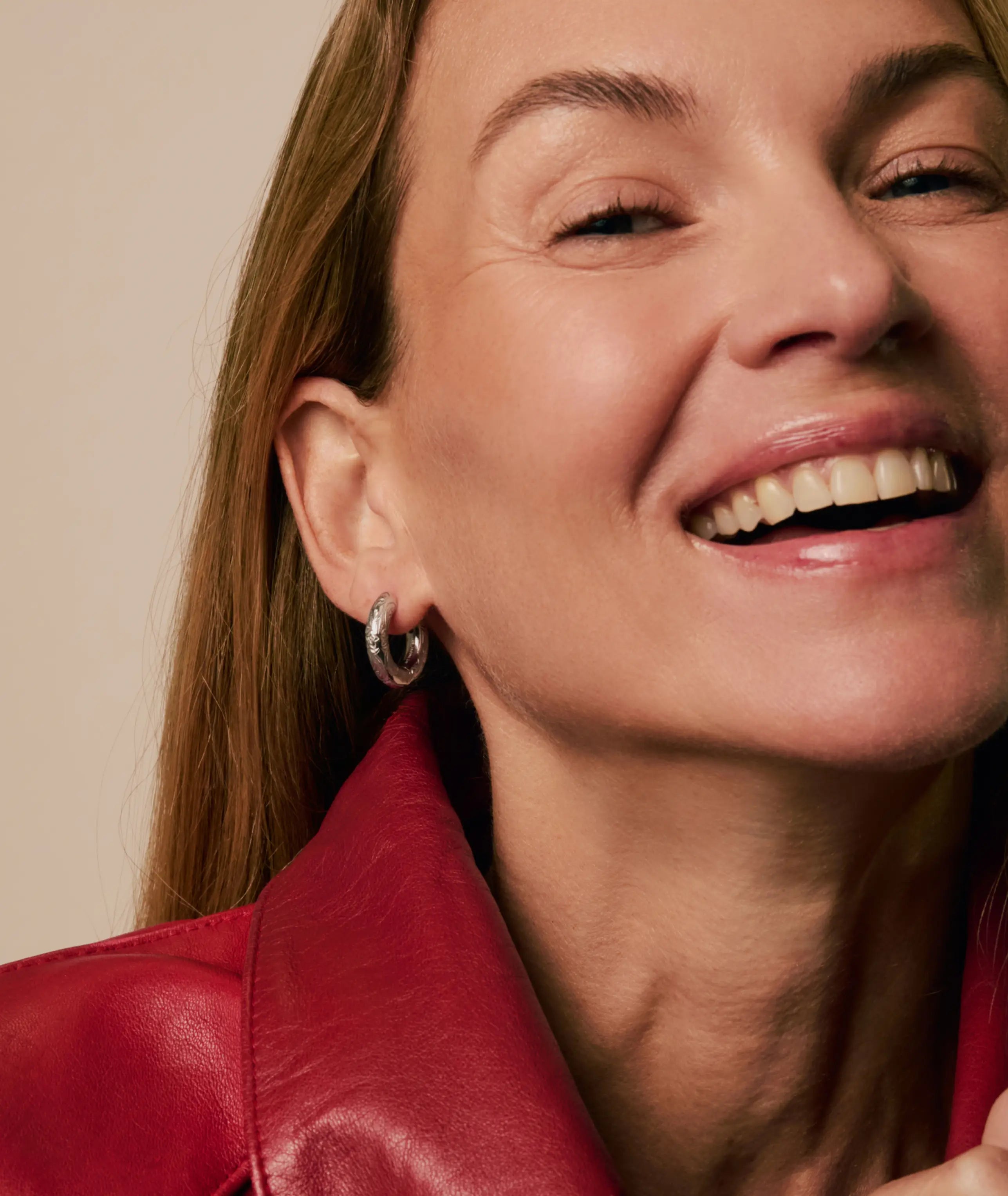 Daphne Nicole Silver Earrings