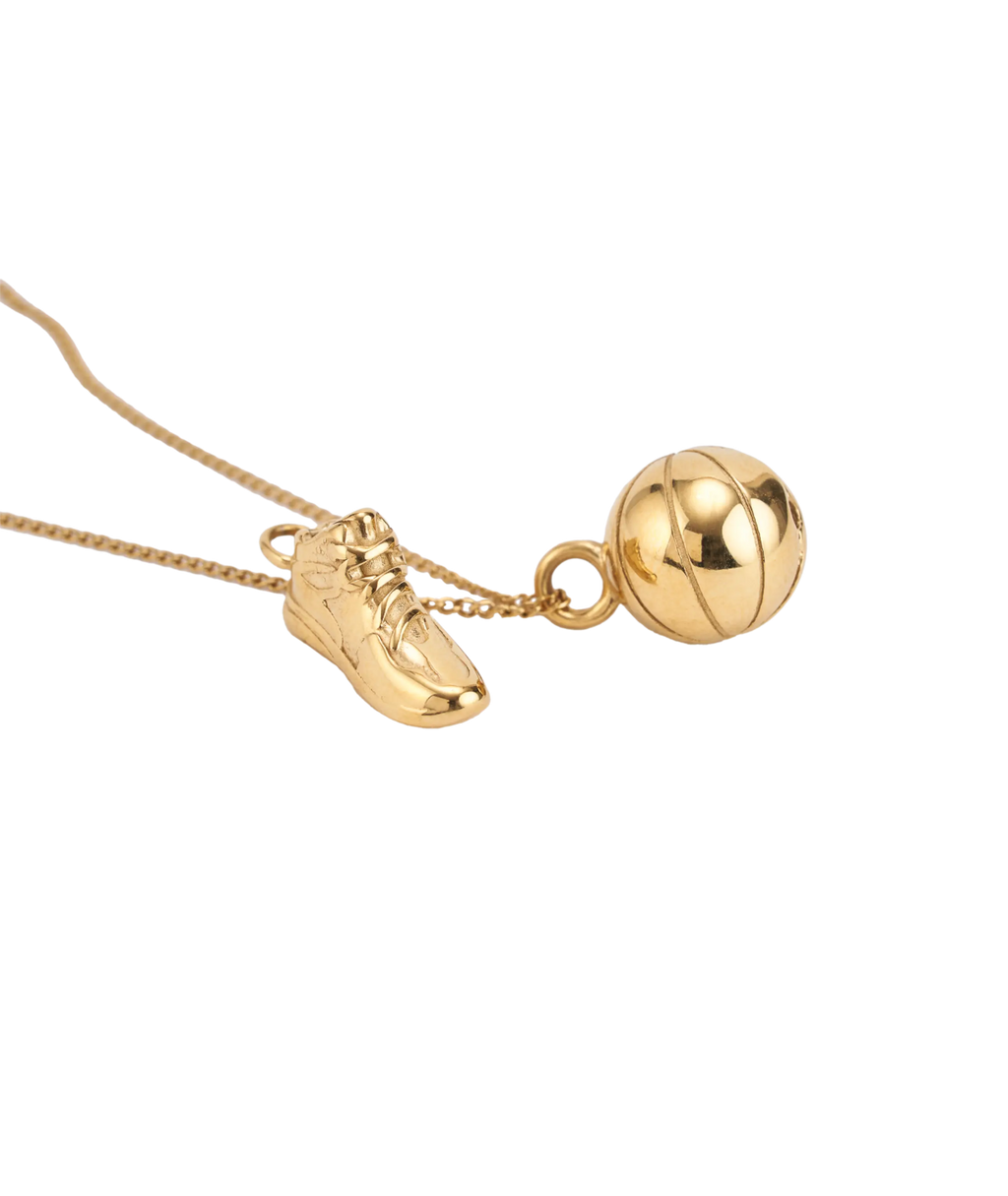 Basketball Charm Necklace