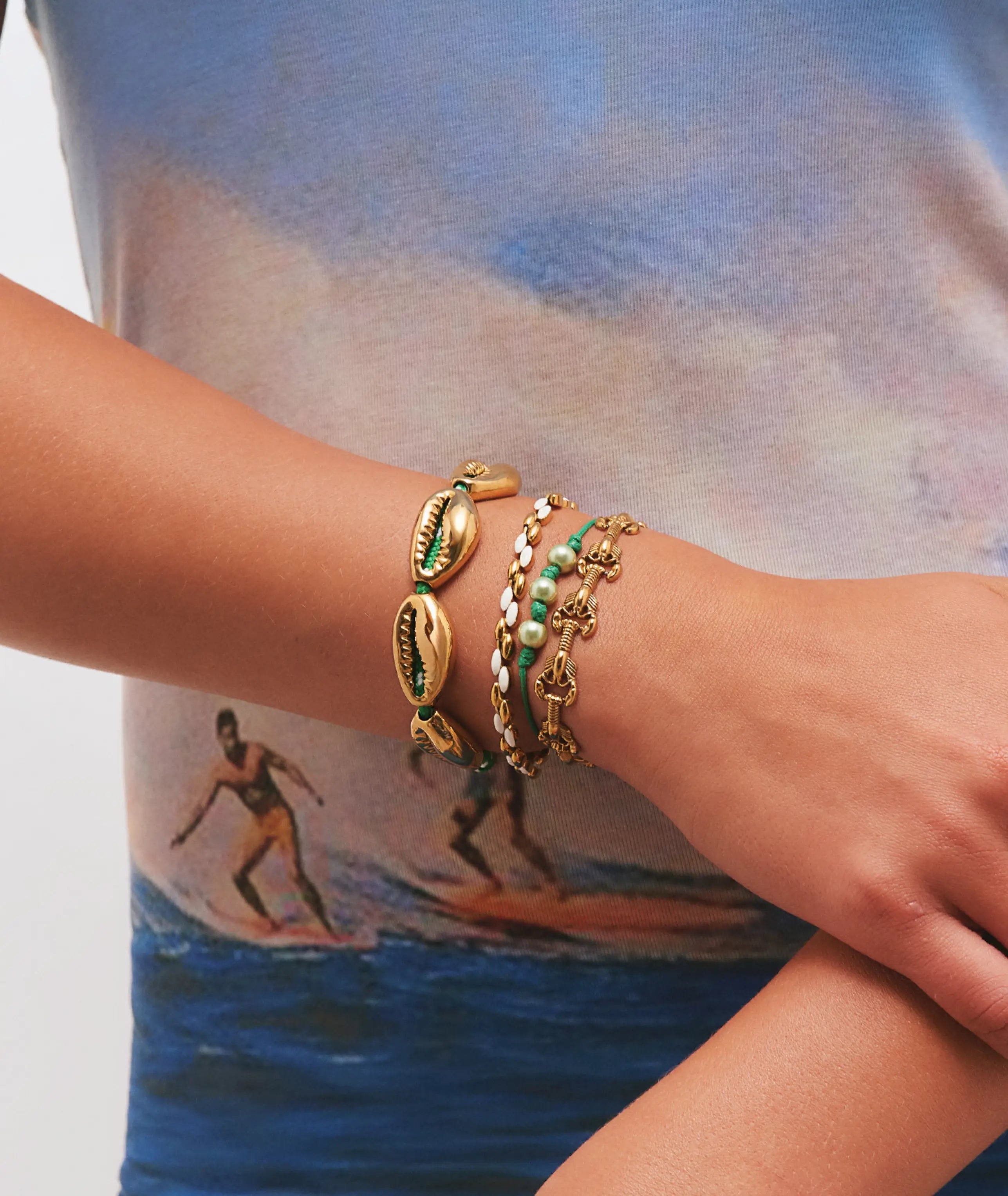 The Maré Green Bracelet