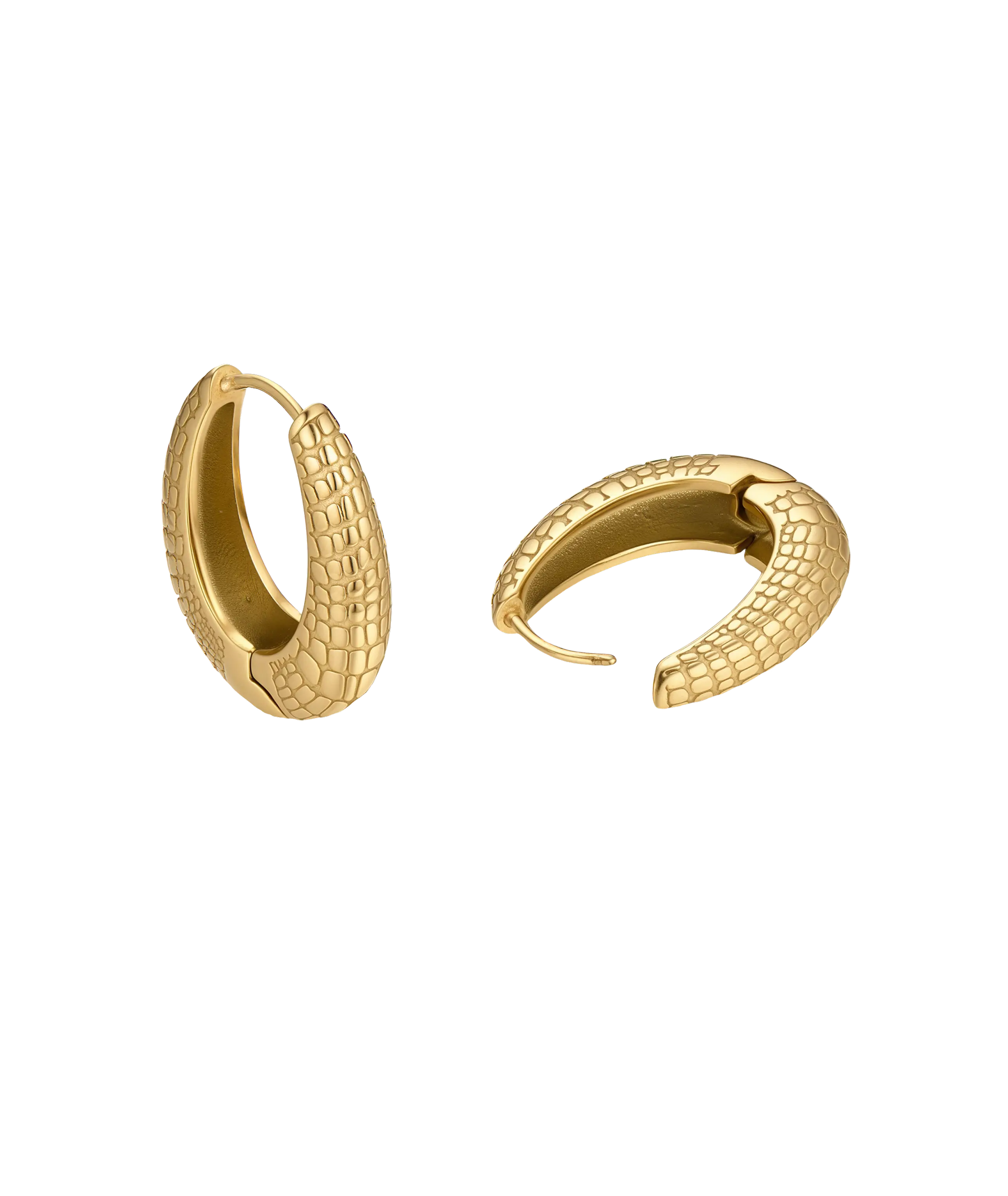 Crocodile Print Bella Earrings