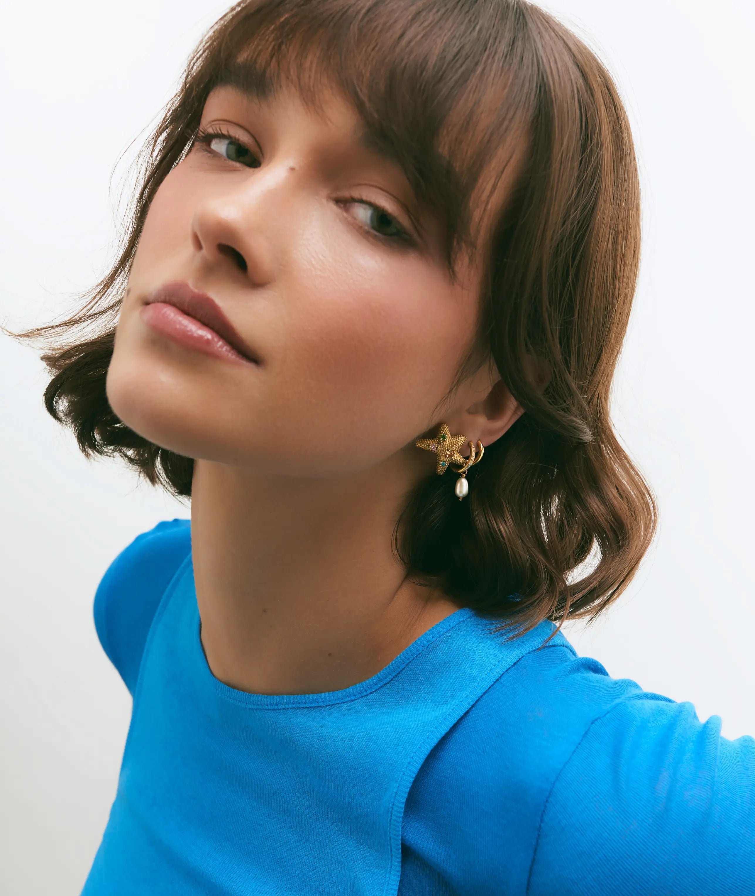 Starfish Oversized Stud Earrings