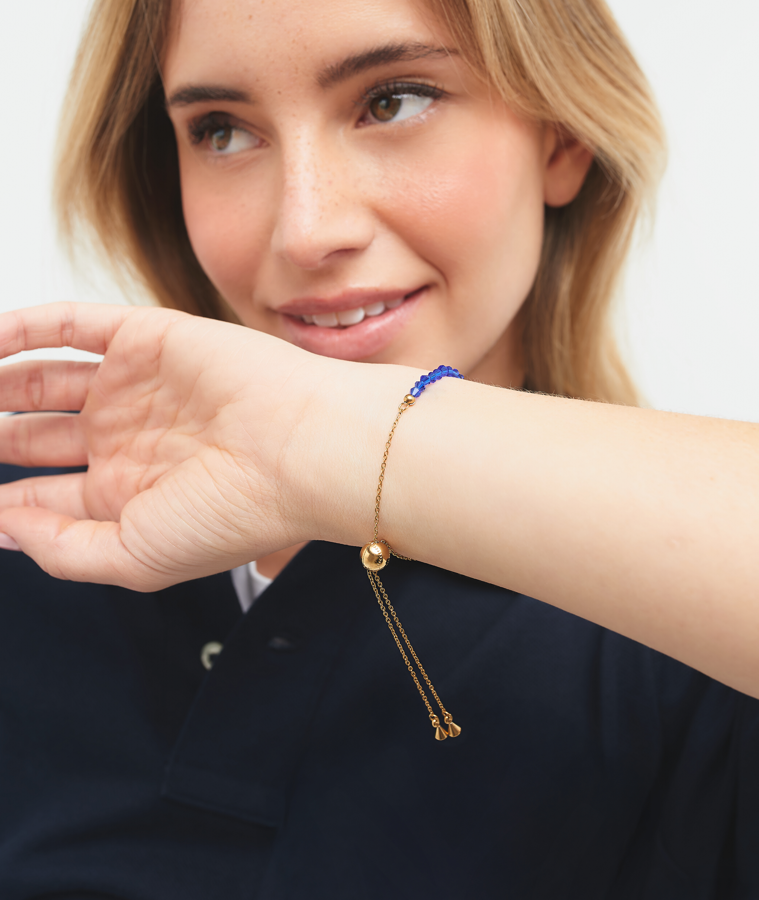 The Blue Fan Baseball Bracelet