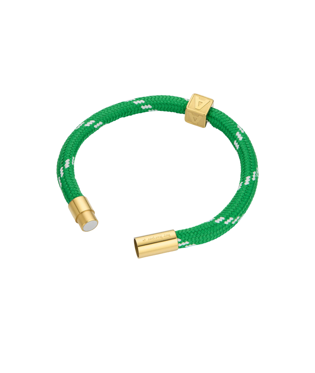 The Monogram Green Bracelet
