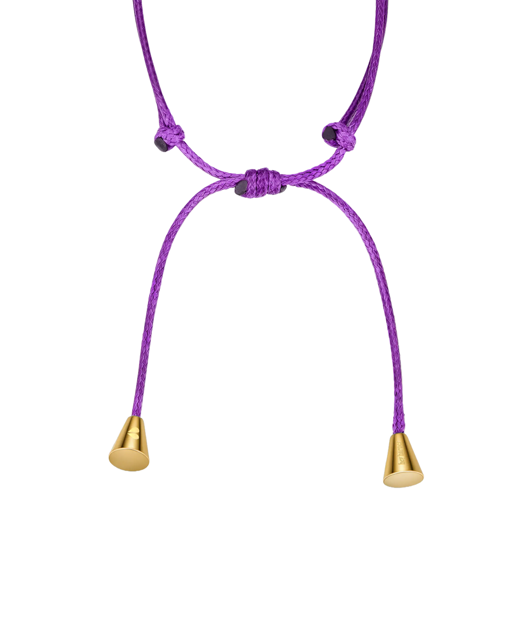 Purple & Gold Basketball Bracelet
