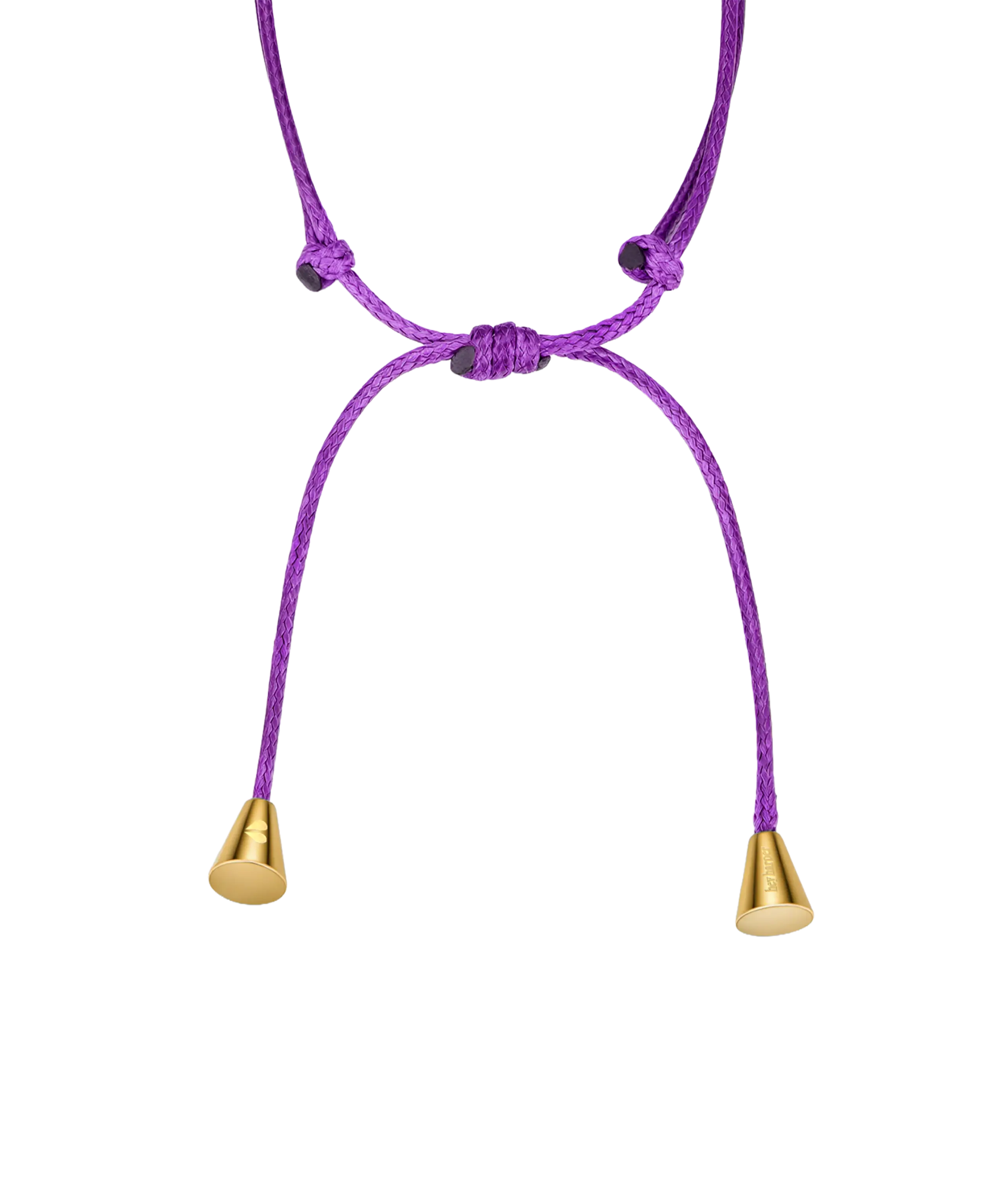 Purple & Gold Basketball Bracelet
