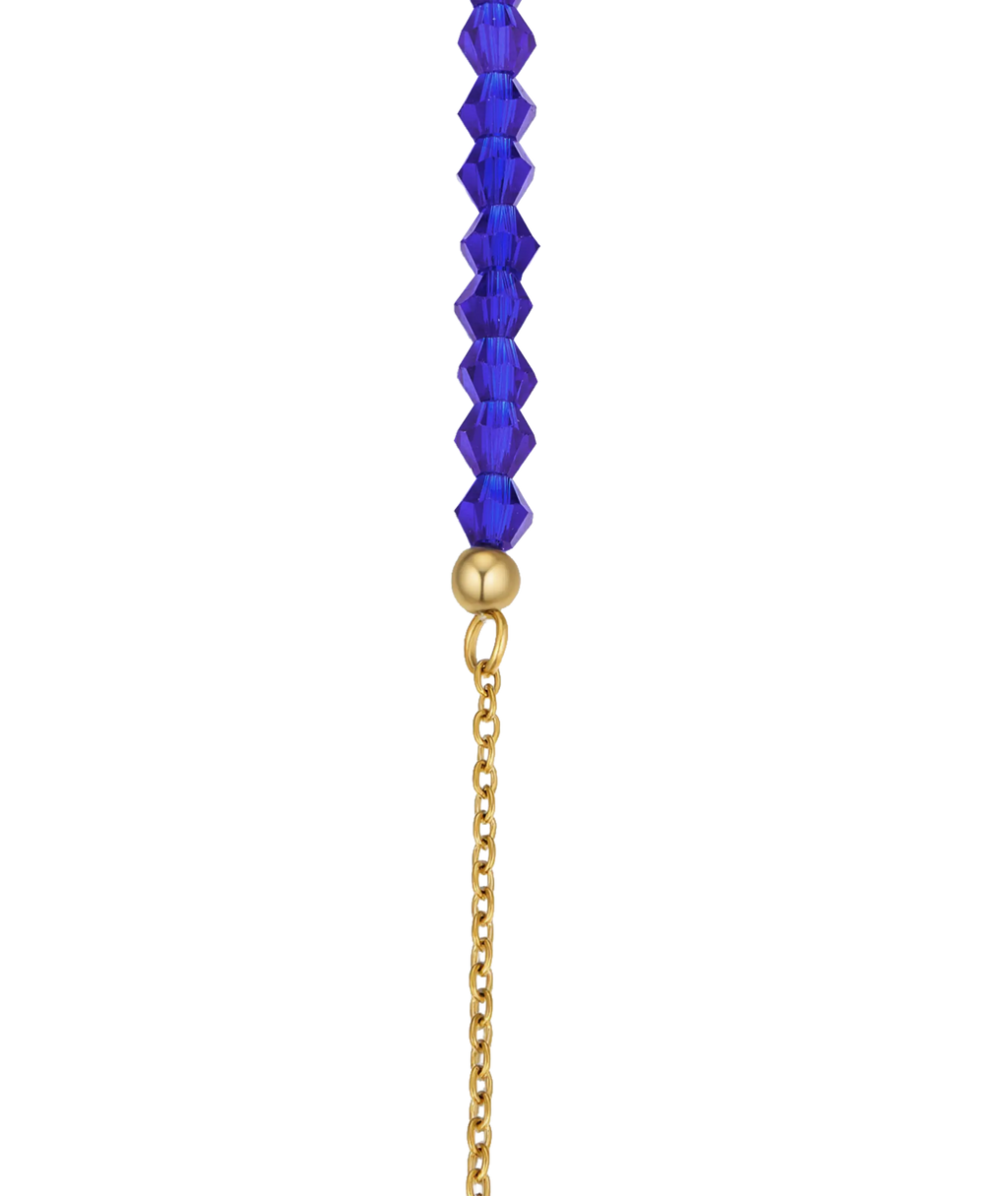 The Blue Fan Baseball Bracelet
