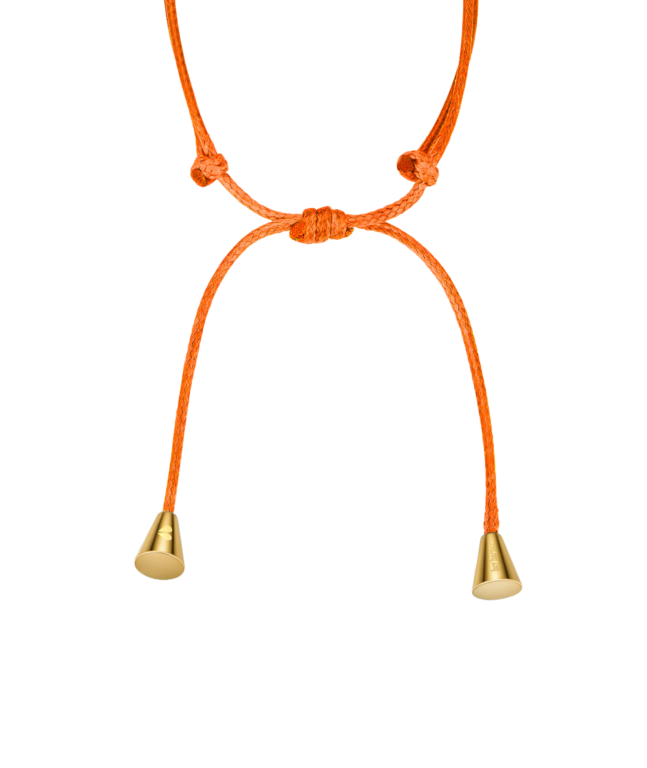 Orange & Gold Basketball Bracelet