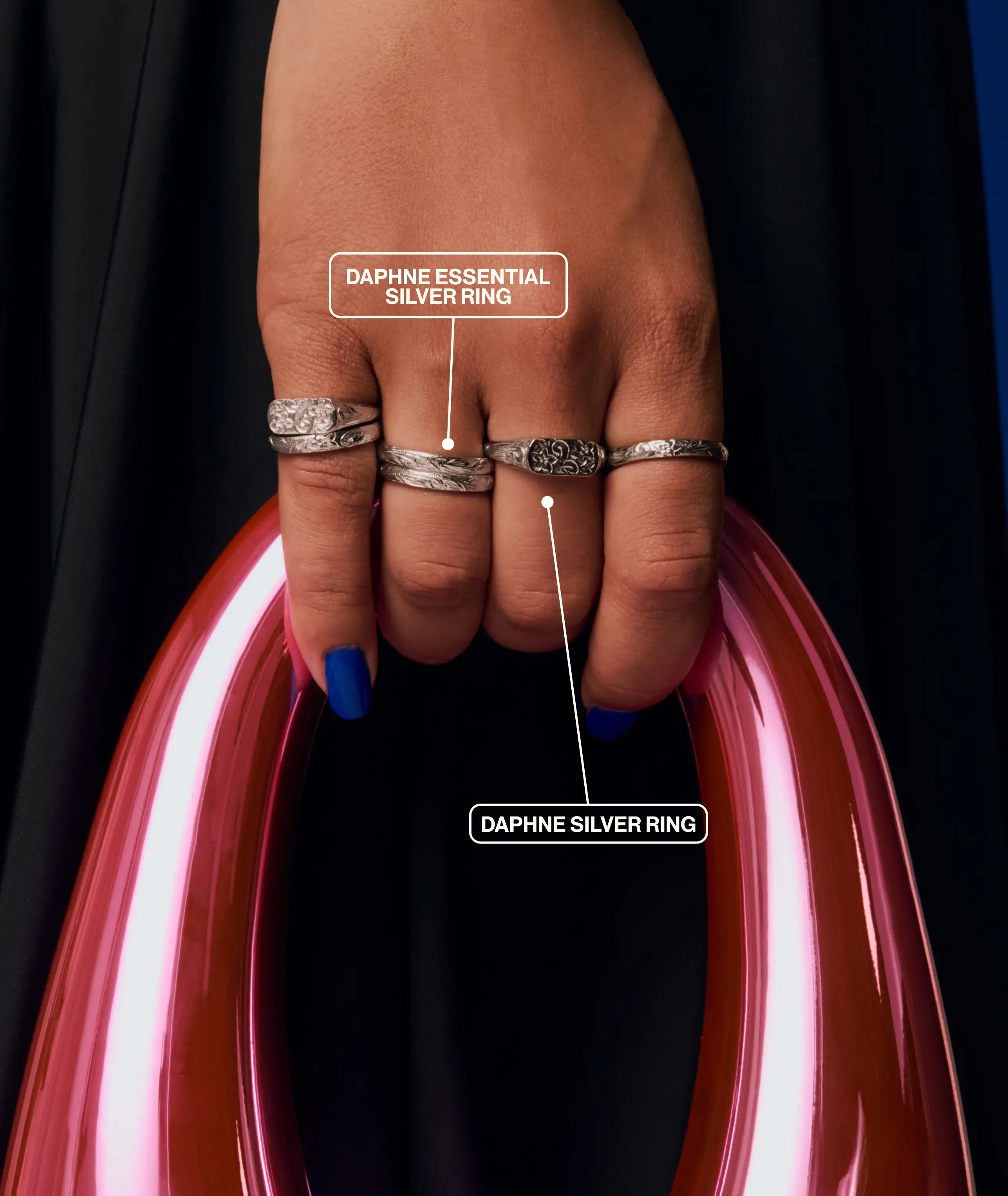 Daphne Essential Silver Ring