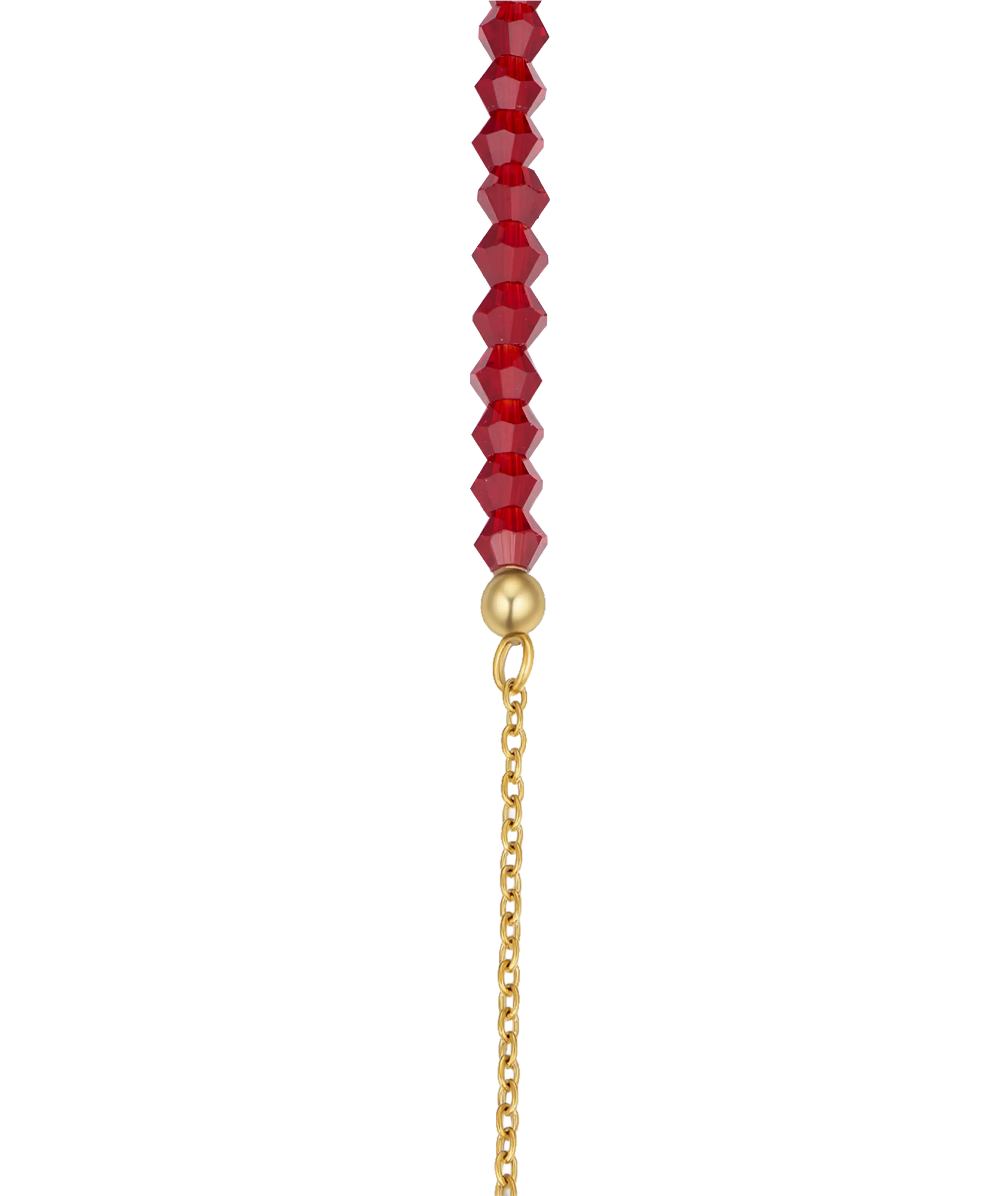 The Red Fan Basketball Bracelet