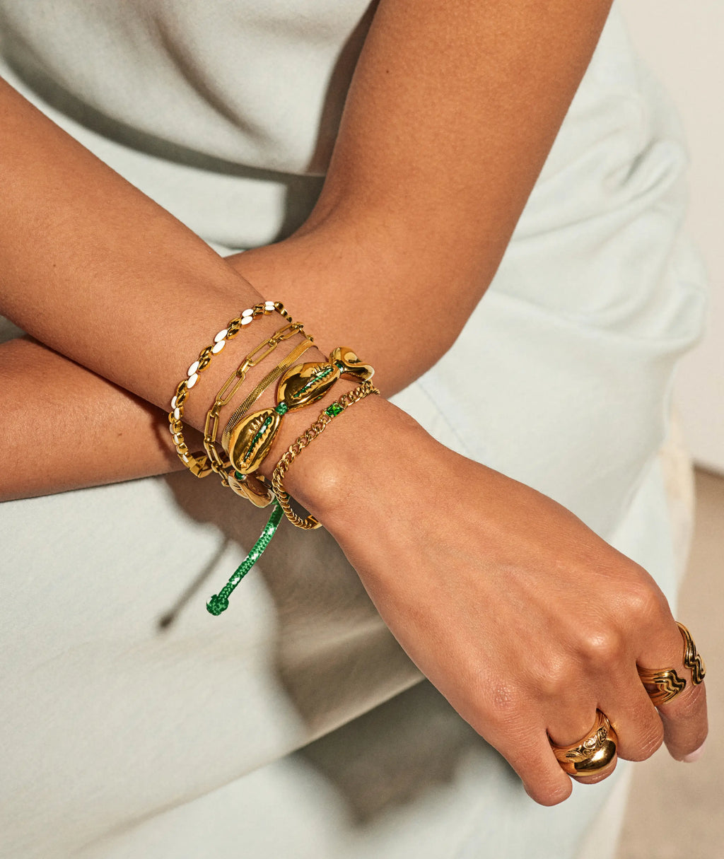 The Maré Green Bracelet