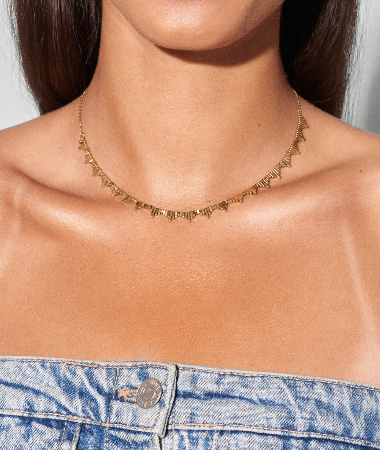 Yellow Brick Necklace