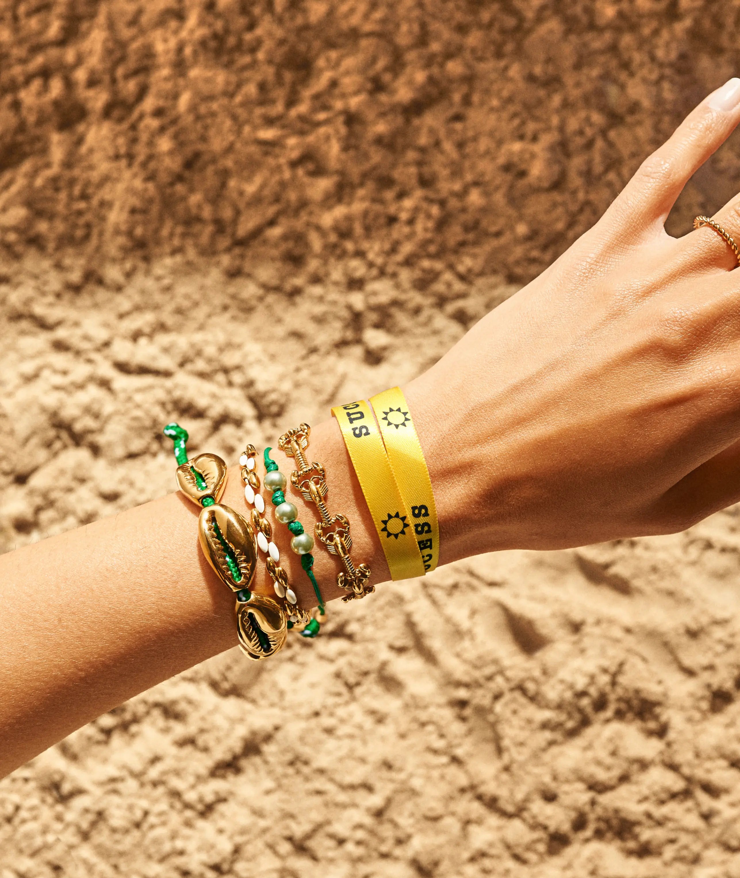The Maré Green Bracelet