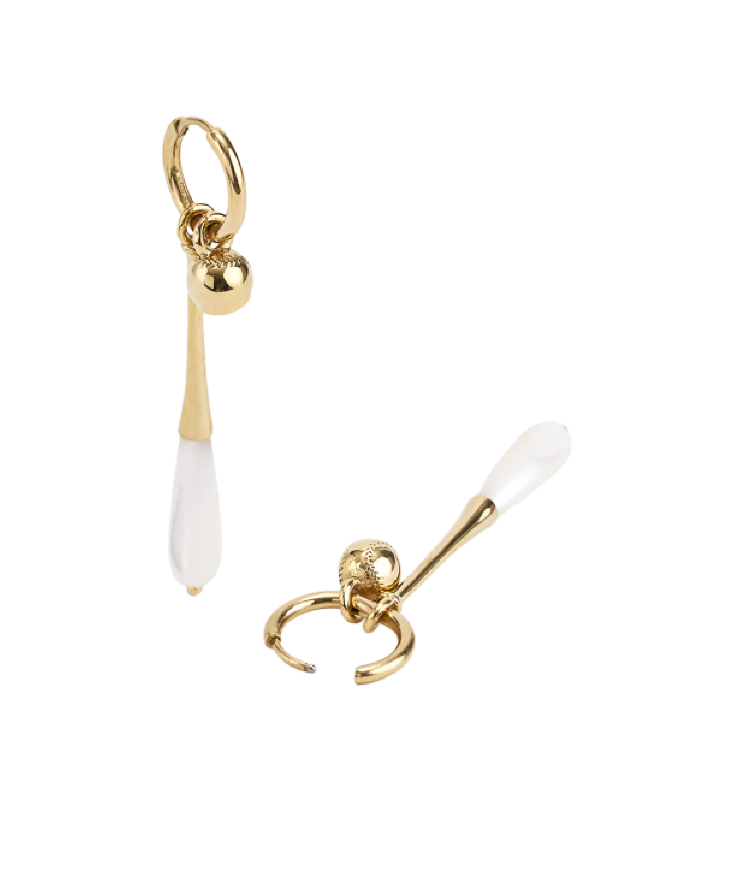 Baseball Bat Drop Earrings