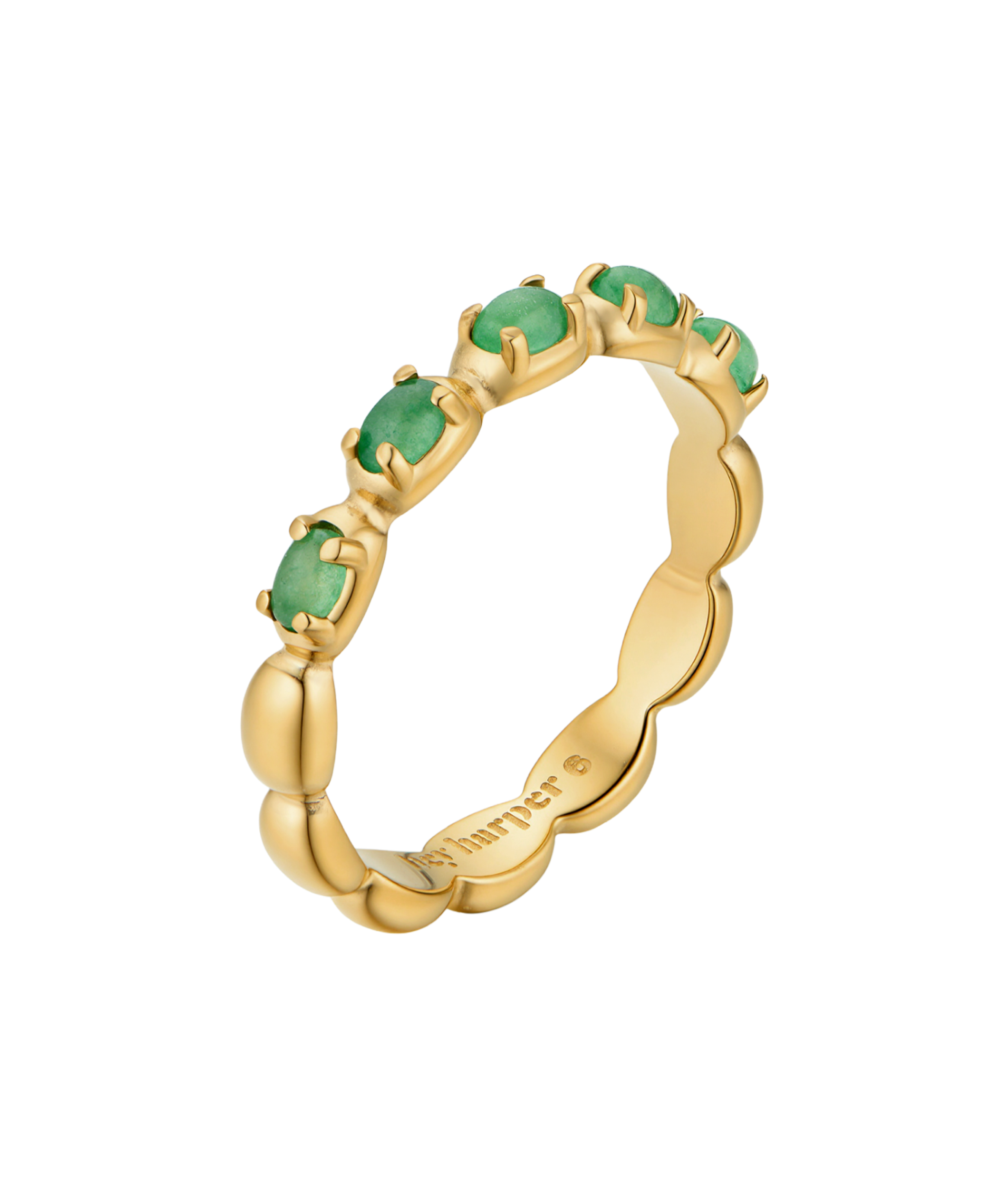 Green Crystal Ring