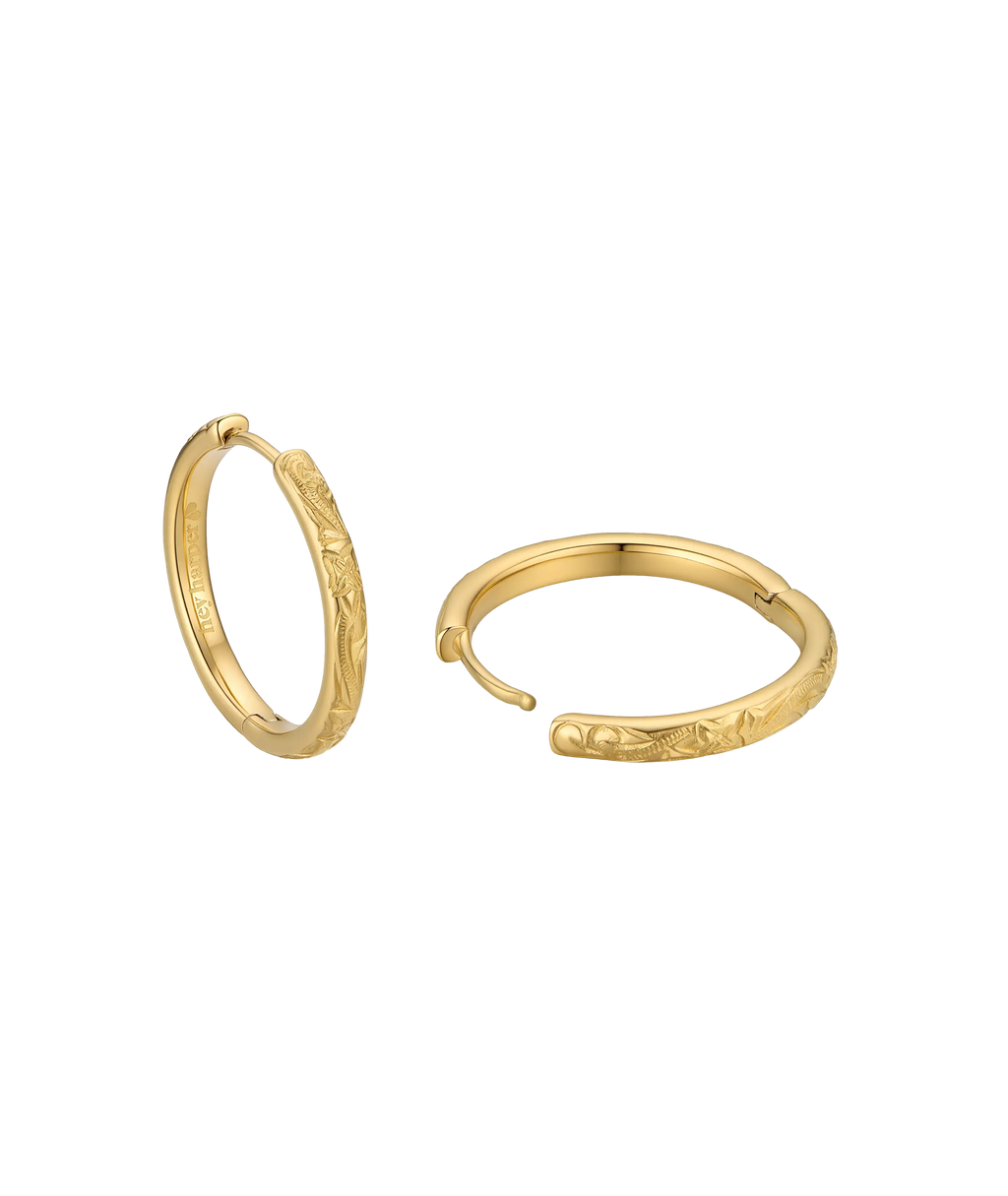 Daphne Large Hoop Earrings