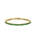 Aurea Green Tennis Bracelet