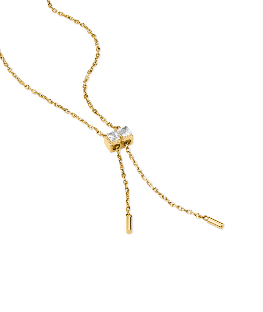 Crystal Gumdrop Necklace