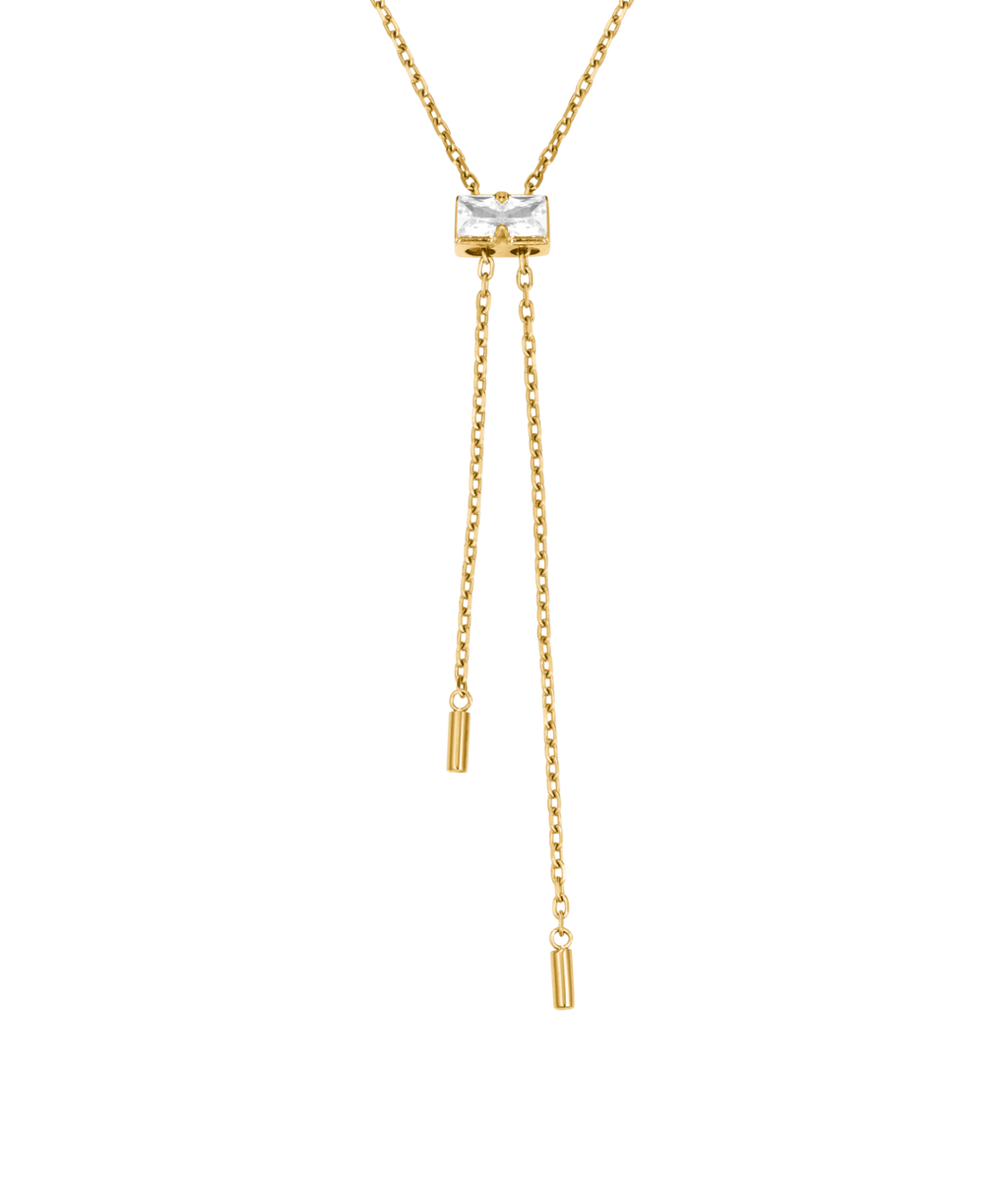 Crystal Gumdrop Necklace