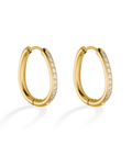 Crystal Hoop Earrings