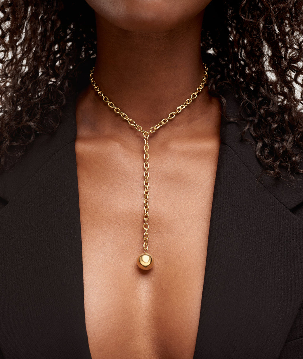 Chain Pendant Choker