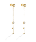 Crystal Cascade Earrings