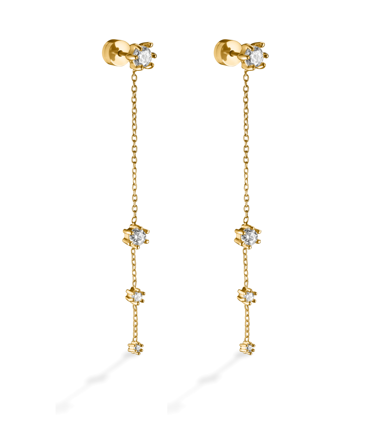 Crystal Cascade Earrings