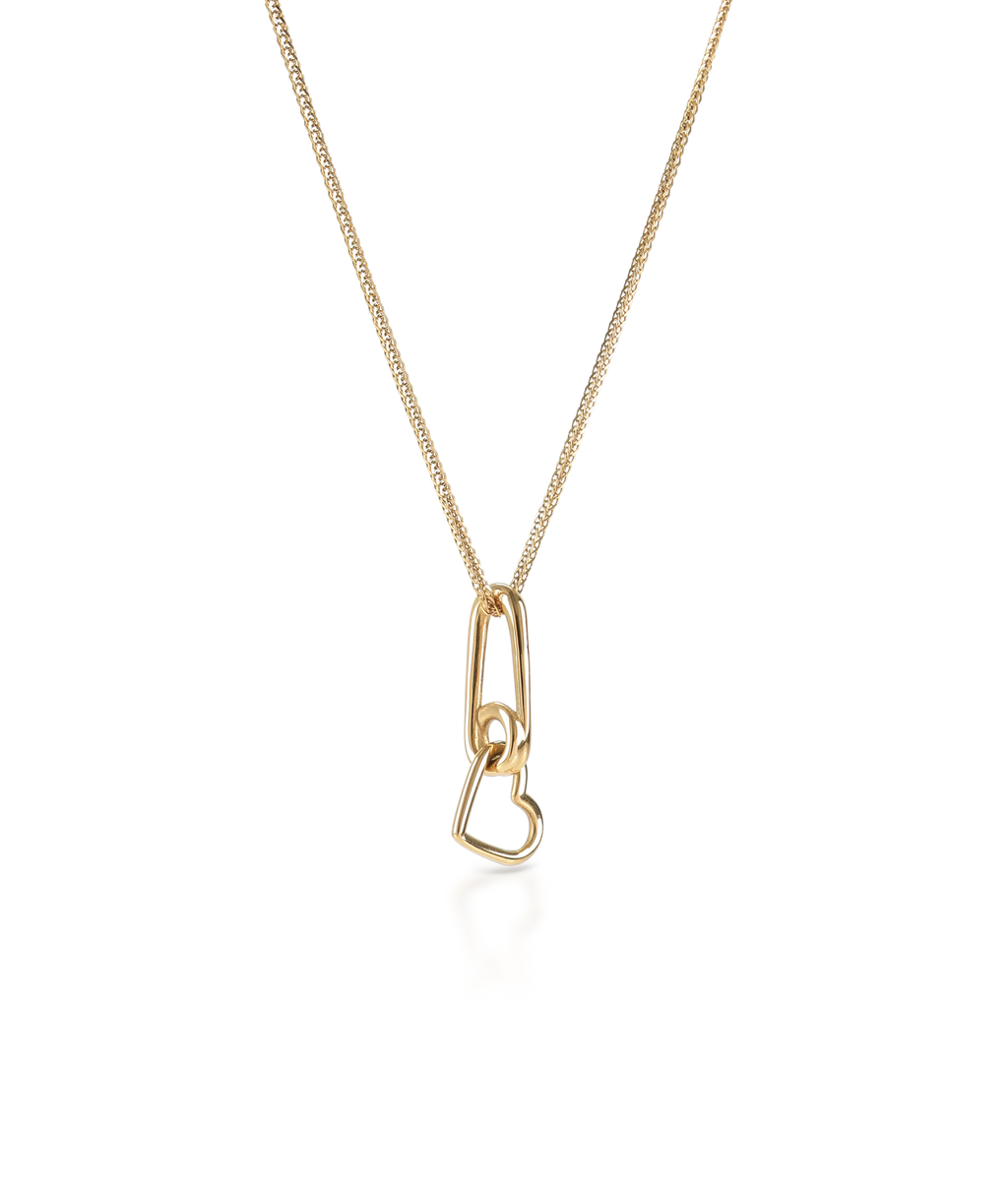Looped Heart Necklace