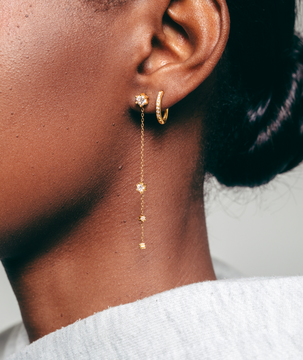 Crystal Cascade Earrings