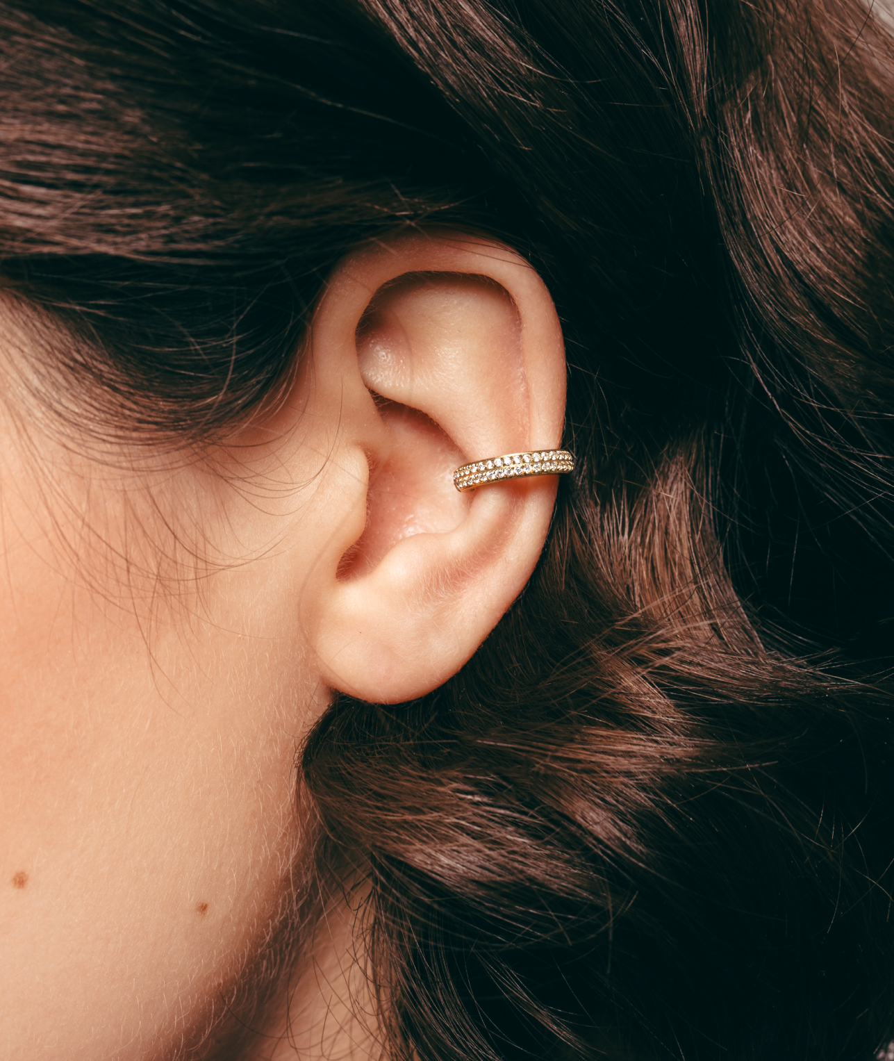 Crystal Ear Cuff