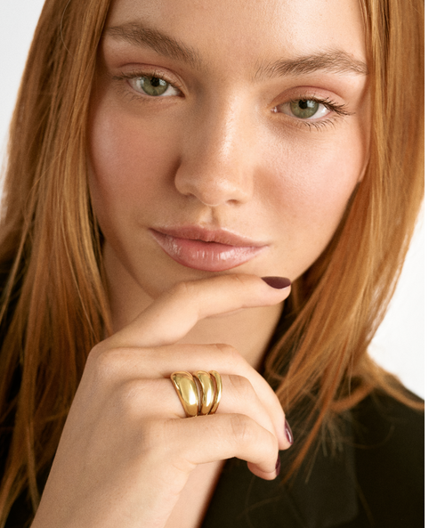 Triple Rebecca Ring