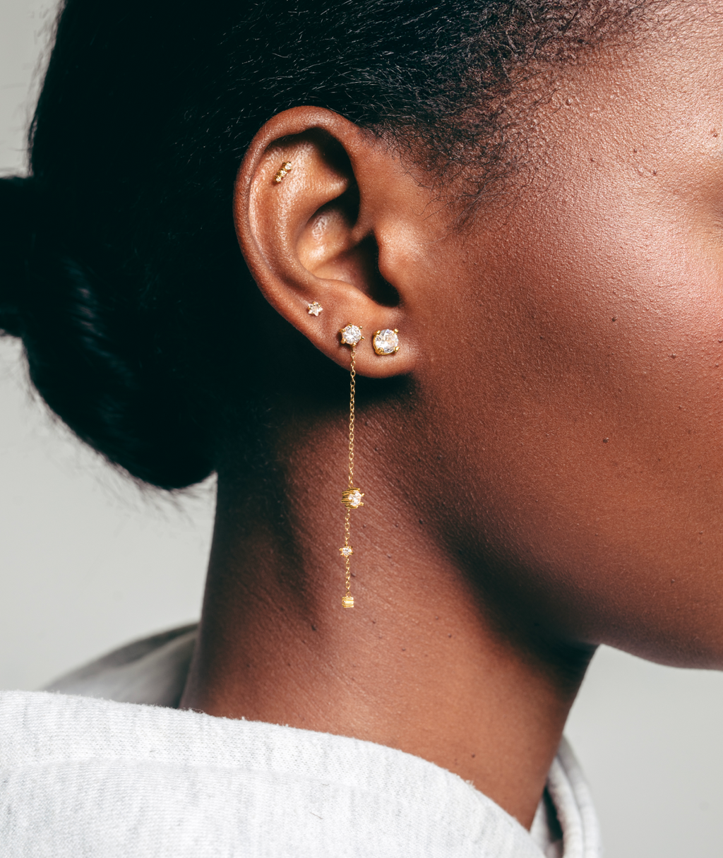 Crystal Cascade Earrings