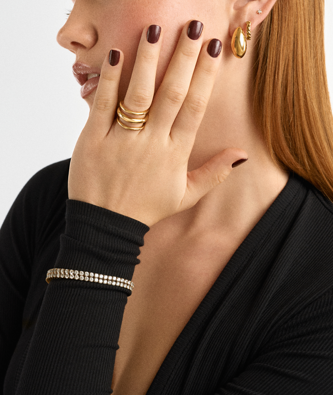 Triple Layer Ring