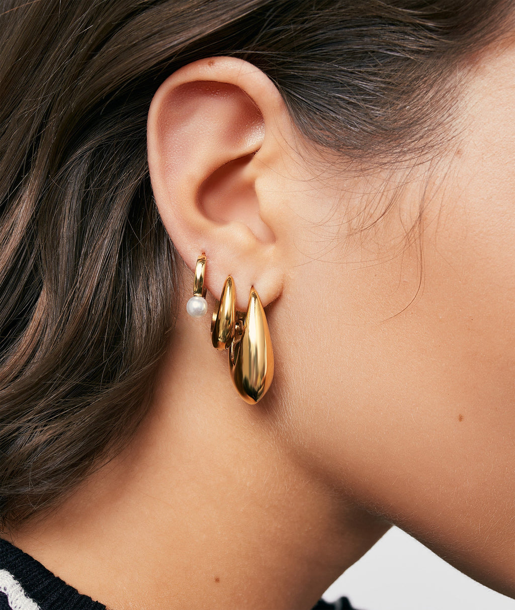 September Oval Earrings