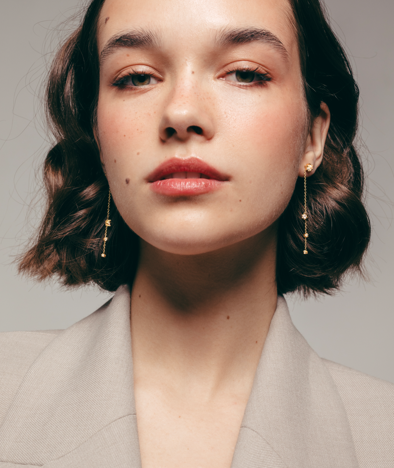 Crystal Cascade Earrings