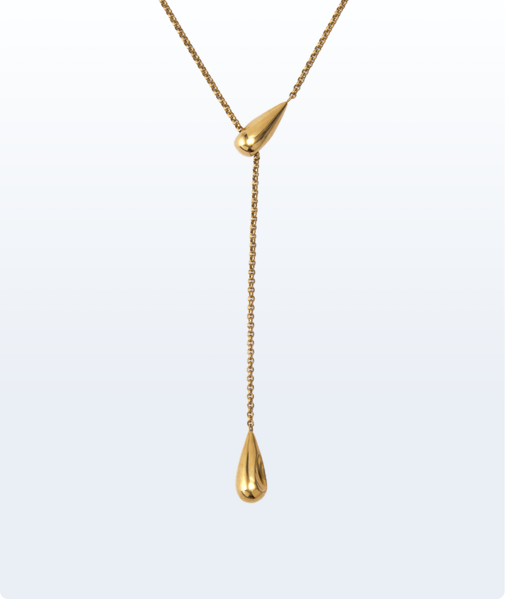 Teardrop Pendant Necklace