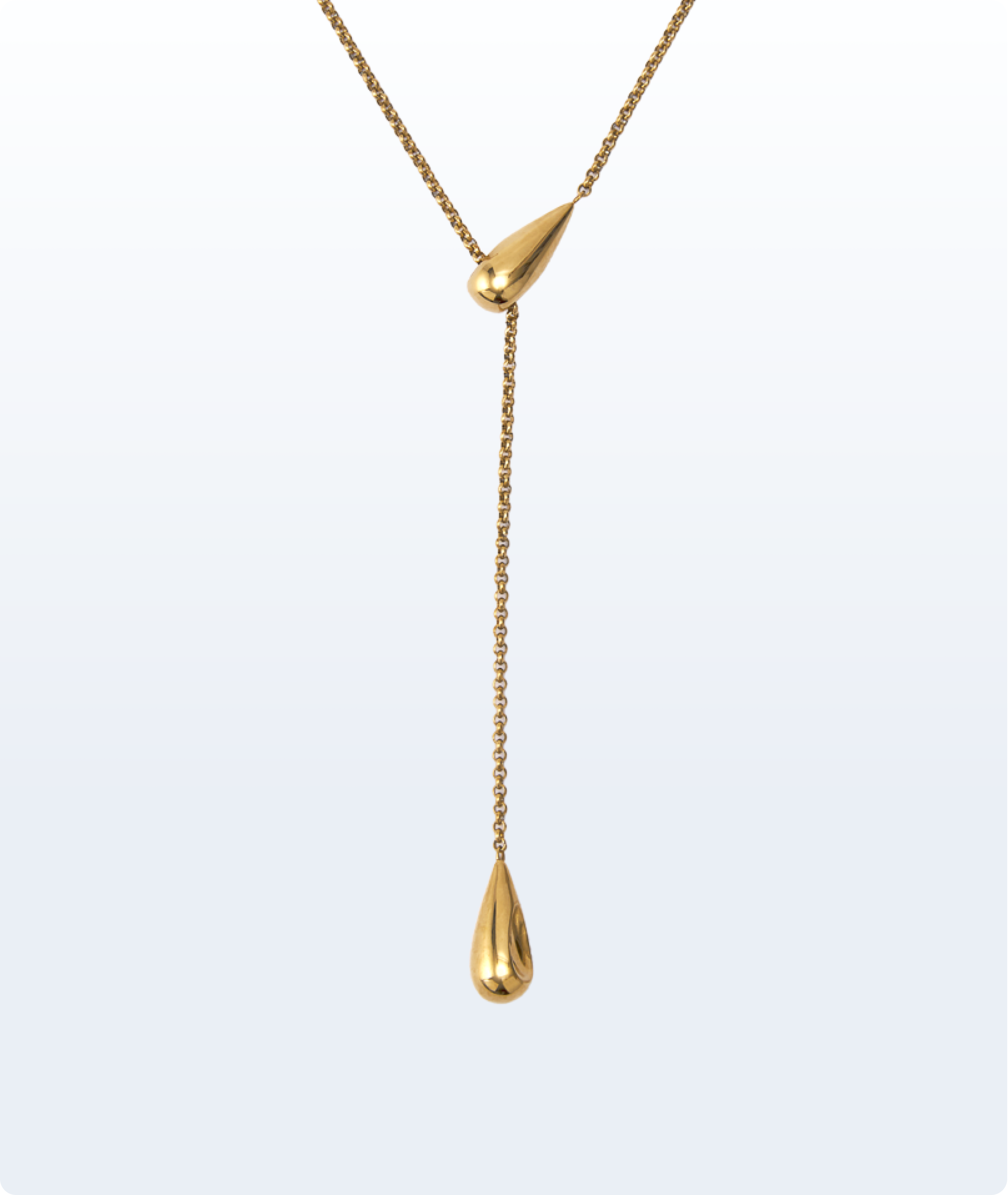Teardrop Pendant Necklace